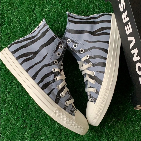 Converse CTAS HI blue slate/black/egret Men’s - Picture 15 of 16